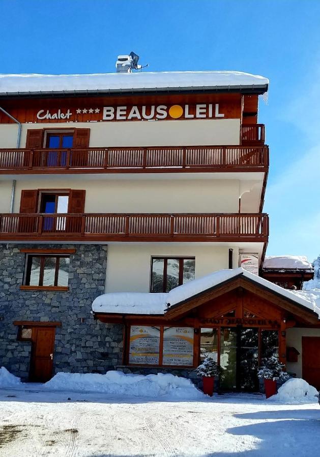 Chalet Beausoleil 4 Etoiles - Prestige - Au Pied Du Col De La Croix De Fer Saint Sorlin d'Arves Eksteriør billede